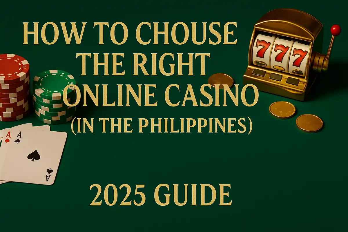 How to Choose Online Casino Philippines 2025