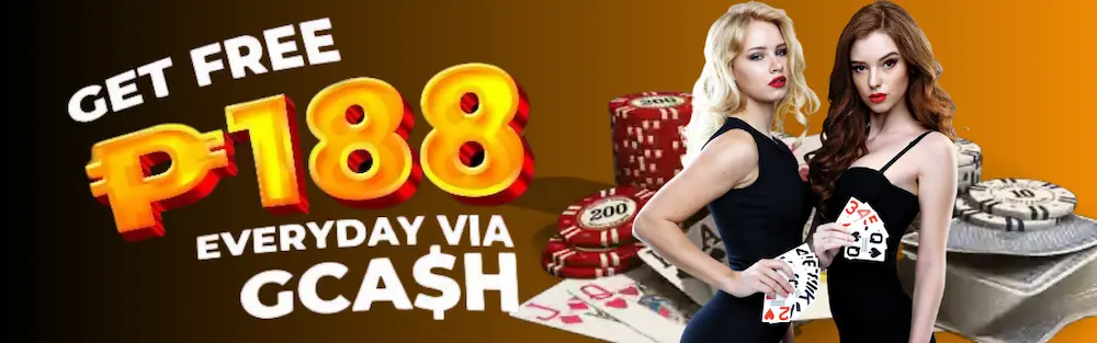 Get free 188 via GCash Everyday