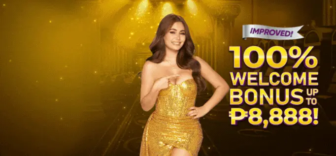 100% WELCOME REWARD UP TO ₱8,888