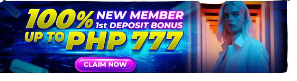100% New Member reward 1st recharge rewards up to 777
